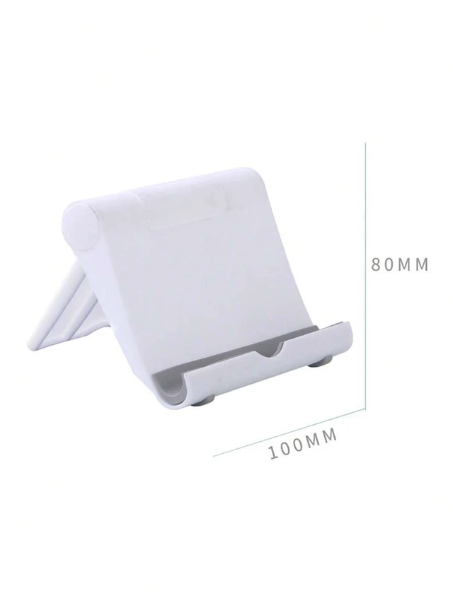 Alt view image 7 of 7 - Bks Adjustable Desktop Tablet Stand, Foldable Slouchy Phone Holder Bracket Compatible With iPhone Android Devices