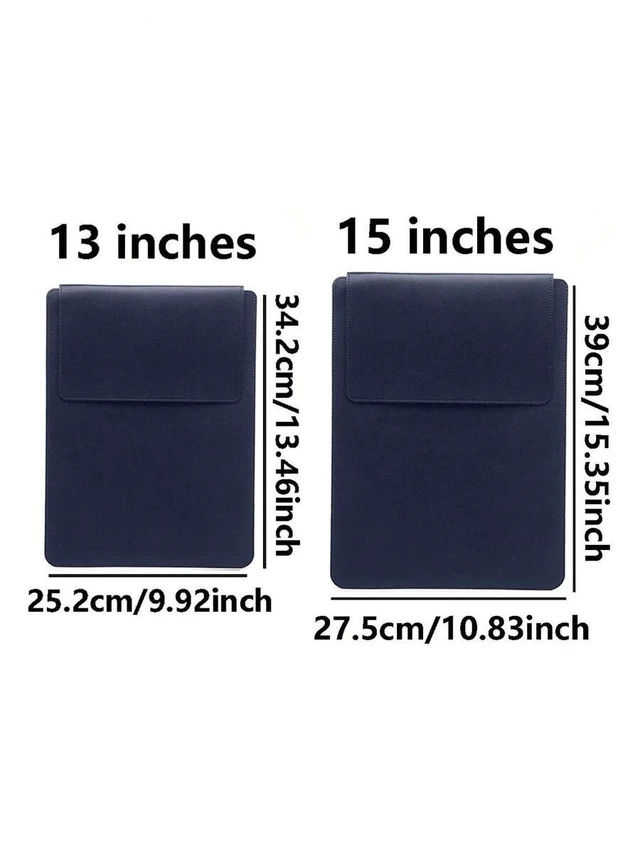 Alt view image 3 of 7 - Bks Travel Laptop Sleeve Bag Lightweight Stand Support for 13 15 Inch Tablets Notebooks Cooling Protection Case