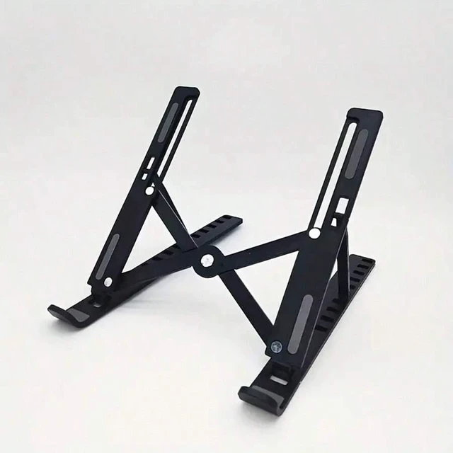Alt view image 7 of 7 - Bks Adjustable Ergonomic Aluminum Laptop Stand, 7 Angles Anti-Slip, Fits 9-15.6 Inch Laptops for Posture Relief