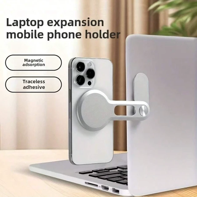 Alt view image 2 of 7 - Bks Aluminum Alloy Magnetic Laptop Stand - Elevate Your Workspace