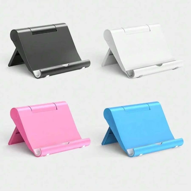 Alt view image 3 of 7 - Bks Foldable Headphone Stand & Desk Phone Holder Aluminum Desktop Organizer