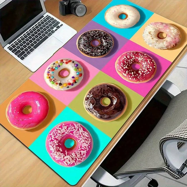 Alt view image 2 of 7 - Bks Extra Large Gaming Mouse Pad Desk Mat with Stitched Edges Non-Slip Rubber Base for PC Laptop Office Study Gift