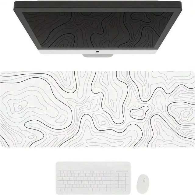Alt view image 2 of 5 - Bks Kawaii Anime Mouse Pad Cartoon Desk Mat HD Print Gaming Keyboard Pad for Laptop PC 31x12 Inch