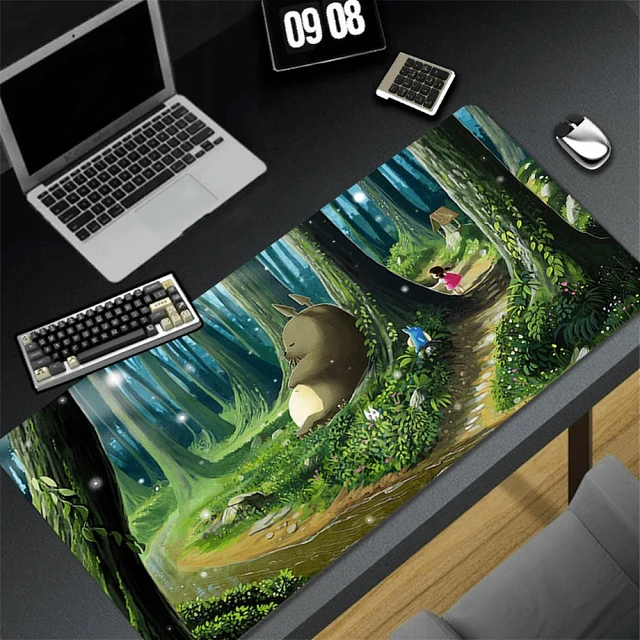 Main image of Bks Kawaii Anime Mouse Pad Cartoon Desk Mat HD Print Gaming Keyboard Pad for Laptop PC 31x12 Inch
