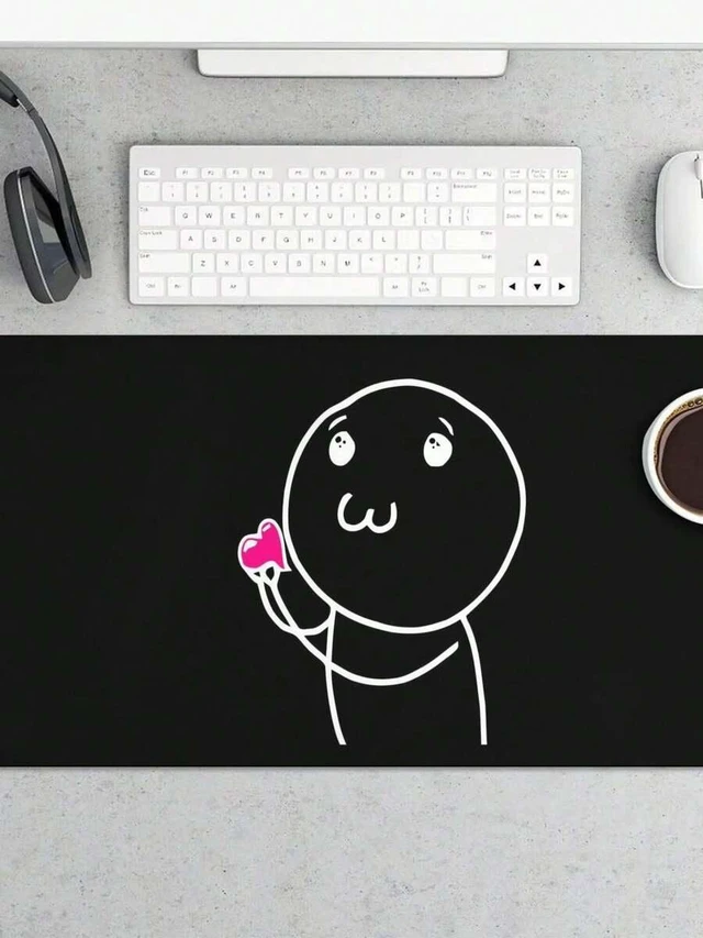 Main image of Bks Large Mouse Pad XXL Gaming Desk Mat Extended Full Size Desktop Pad for Keyboard Laptop Computer 35.43 x 15.75 Inch Non-Slip Rubber Base