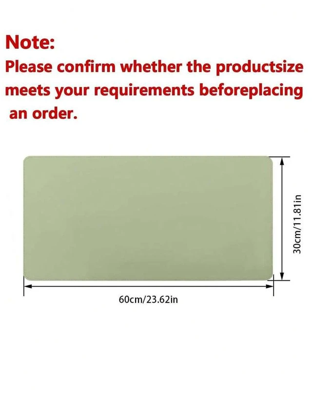 Main image of Bks Double-Sided Mouse Pad Laptop Desk Mat Waterproof Easy Clean Keyboard Pad for PC Gaming