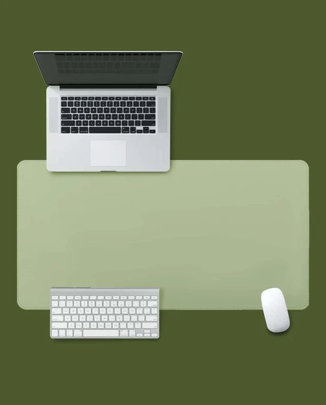 Alt view image 2 of 7 - Bks Double-Sided Mouse Pad Laptop Desk Mat Waterproof Easy Clean Keyboard Pad for PC Gaming
