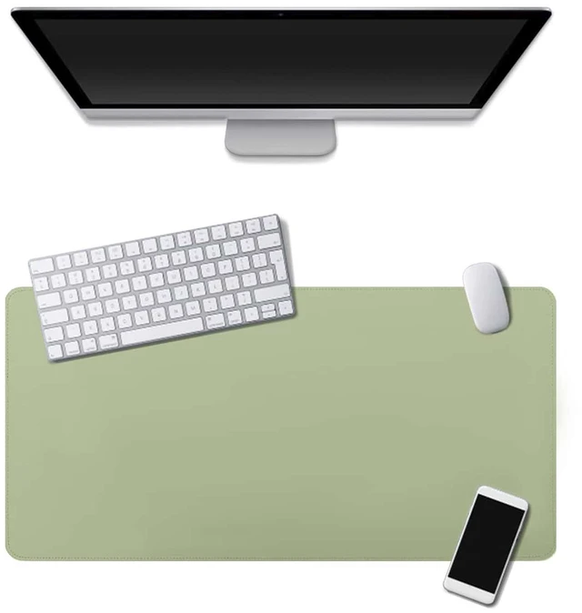 Alt view image 7 of 7 - Bks Double-Sided Mouse Pad Laptop Desk Mat Waterproof Easy Clean Keyboard Pad for PC Gaming