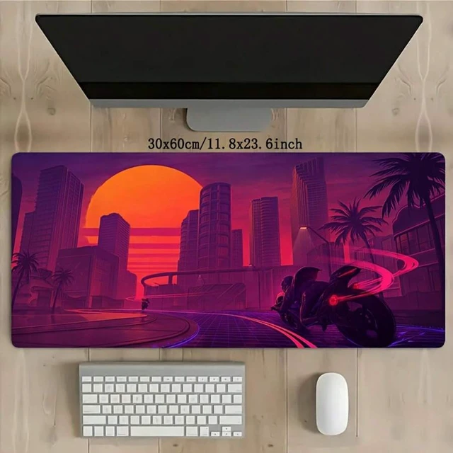 Alt view image 3 of 4 - Bks Large Mouse Pad Desk Mat with Nonslip Base, High-Definition Printed Design for Gaming and Office Use
