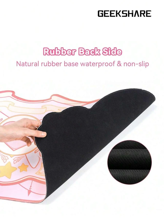 Alt view image 3 of 7 - Bks Anime Style Mouse Pad Star Wings Story Fashionable Gaming Surface Large