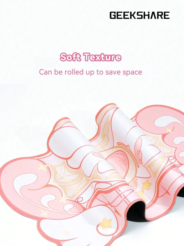 Alt view image 4 of 7 - Bks Anime Style Mouse Pad Star Wings Story Fashionable Gaming Surface Large