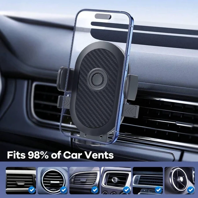 Alt view image 4 of 7 - Bks Cup Car Phone Holder One-Key Dashboard Lock 360 Rotation Adjustable For 4-7 Inch Phones Essential Travel Accessory