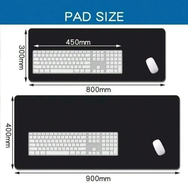 Alt view image 5 of 6 - Bks Extra Large Gaming Mouse Pad Graffiti Design Non-Slip Rubber Base Washable Durable Mat for Desk Office Esports Setup