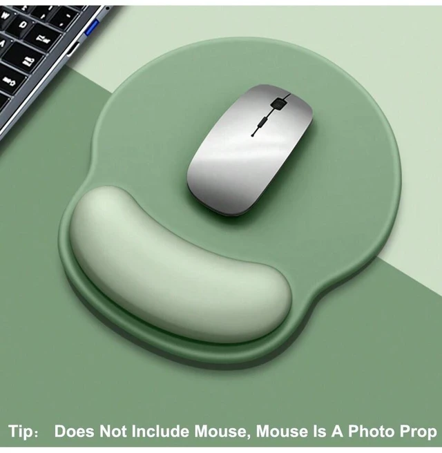 Main image of Bks Gradient Colored Rubber Mouse Pad With Wrist Guard, Thickened Anti Slip Desk Mat for Office Gaming Study Supplies