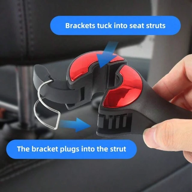 Alt view image 5 of 7 - Bks Car Headrest Tablet Holder, 360 Rotating Telescopic Mount, ABS Aluminum Silicone, Compatible with Tablets and Smartphones