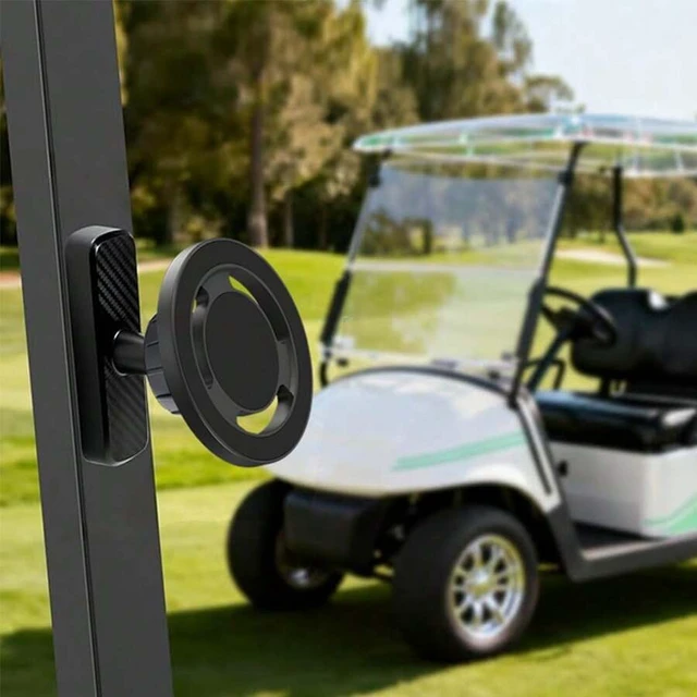 Alt view image 4 of 7 - Bks Magnetic Phone Holder for Golf Cart Treadmill Bike Fitness Equipment Hands-Free Training Mount