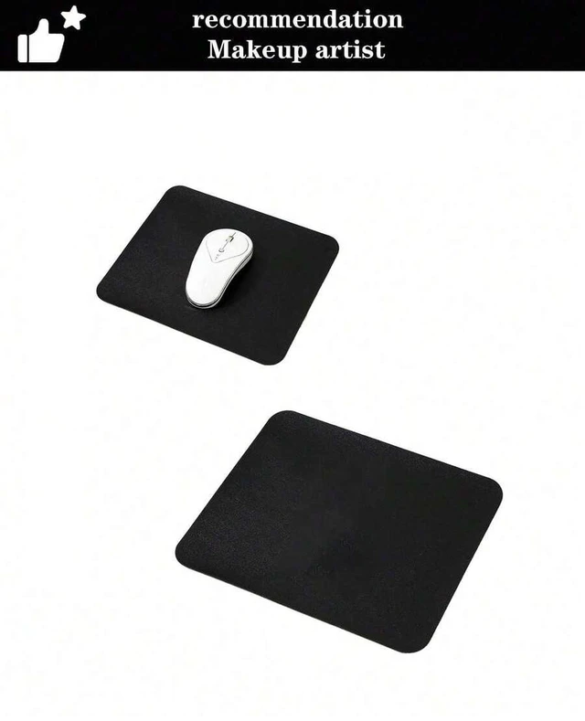 Main image of Bks Large Foldable Nail Desk Mat & Wrist Rest Pad, Soft PU Leather Manicure Hand Rest for Salon Home Care Tools