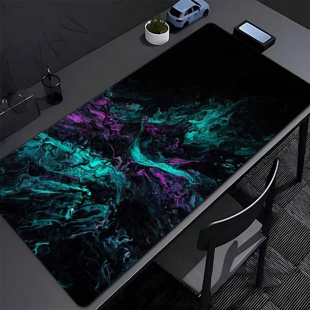 Main image of Bks Large Gaming Mouse Pad Full Print Desk Mat Polyester Rubber Base for PC Laptop Office Keyboard