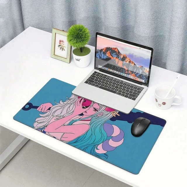 Alt view image 6 of 7 - Bks Large Gaming Mouse Pad Full Print Desk Mat Polyester Rubber Base for PC Laptop Office Keyboard