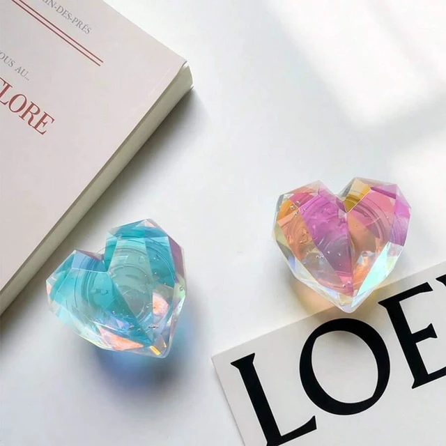 Alt view image 4 of 7 - Bks Laser Heart-Shaped Phone Grip Stand, Slouchy Airbag Adhesive Expandable Desktop Holder Compatible With iPhone Android
