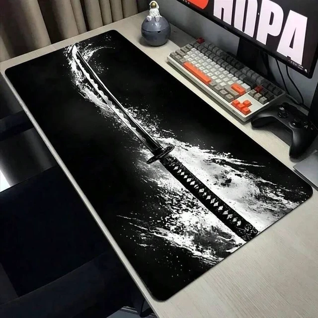 Main image of Bks Anime Mouse Pad Large Desk Mat Cartoon Castle Design Non-Slip Rubber Base for Gaming Laptop Office PC Keyboard
