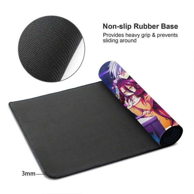 Alt view image 4 of 7 - Bks Anime Mouse Pad Large Desk Mat Cartoon Castle Design Non-Slip Rubber Base for Gaming Laptop Office PC Keyboard