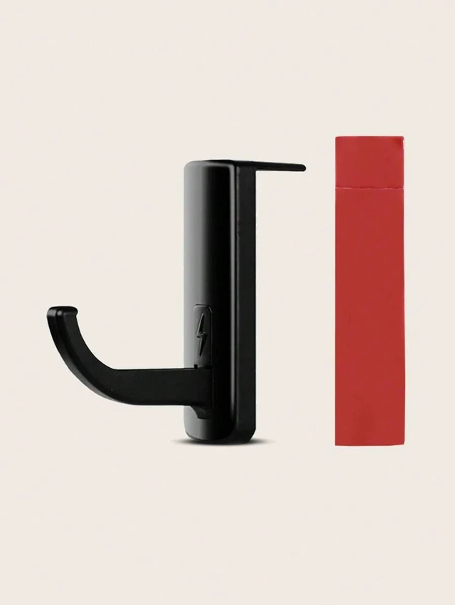 Alt view image 2 of 7 - Bks Headphone Stand Hook Hanger for Over-Ear Headphones, Monitor Desk Wall Game Storage Rack, Compact Sturdy Headset Holder Saves Space