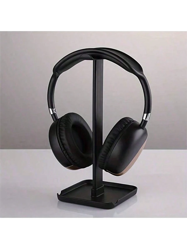 Alt view image 2 of 7 - Bks Creative Desktop Headphone Stand Hanger Holder for Gaming Headset, Black pcs