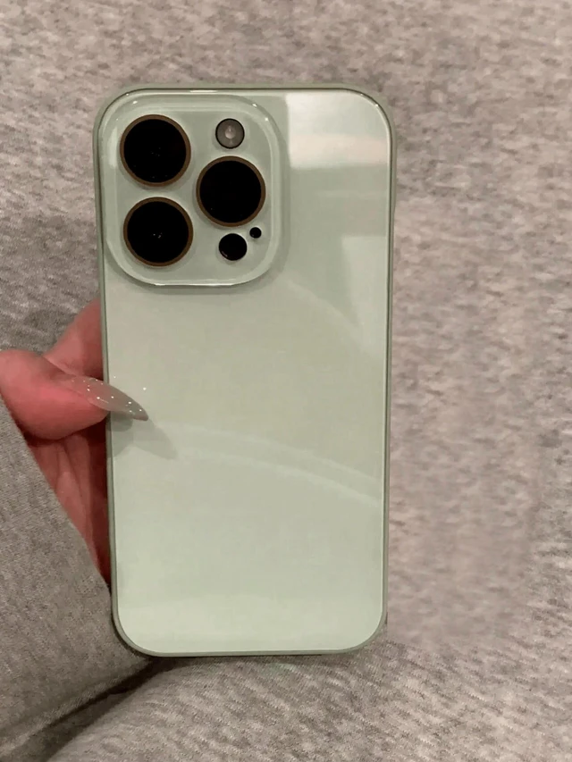 Main image of Bks Macaron Texture Phone Case for iPhone 16 Pro Max 15 14 13 12 11 Anti-Fingerprint Full Coverage Protective Cover