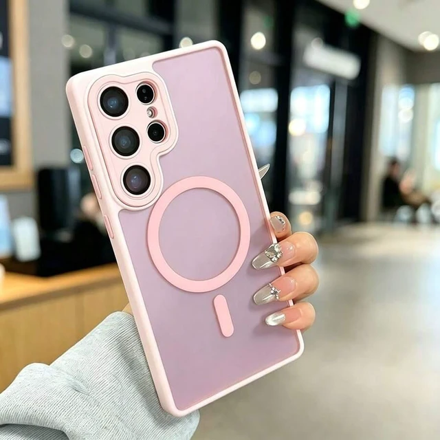 Alt view image 7 of 7 - Bks Premium Matte Skin-Feel Phone Case Full Camera Protection Shockproof Wireless Charging Anti-Fingerprint Soft Touch