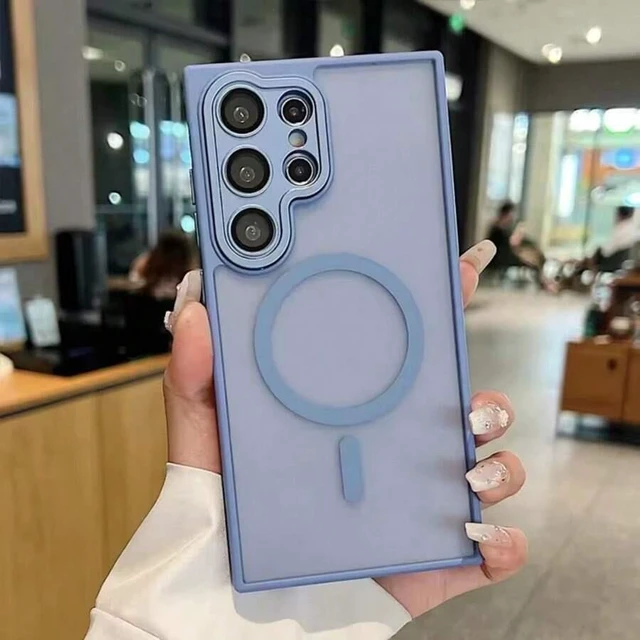 Main image of Bks Premium Matte Skin-Feel Phone Case Full Camera Protection Shockproof Wireless Charging Anti-Fingerprint Soft Touch
