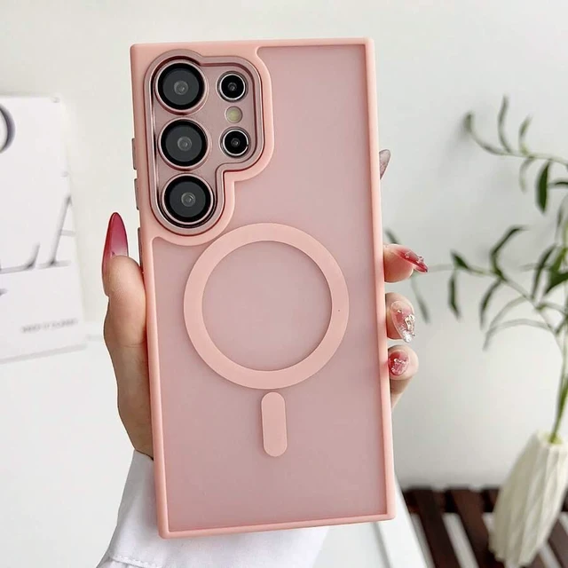 Main image of Bks Premium Matte Skin-Feel Phone Case Full Camera Protection Shockproof Wireless Charging Anti-Fingerprint Soft Touch