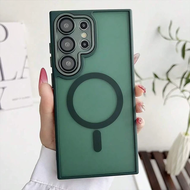 Main image of Bks Premium Matte Skin-Feel Phone Case Full Camera Protection Shockproof Wireless Charging Anti-Fingerprint Soft Touch