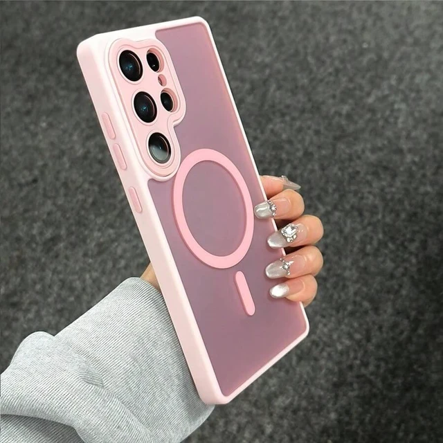 Alt view image 6 of 7 - Bks Premium Matte Skin-Feel Phone Case Full Camera Protection Shockproof Wireless Charging Anti-Fingerprint Soft Touch