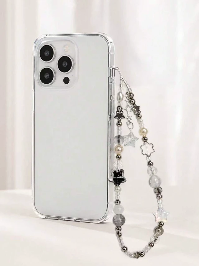 Alt view image 3 of 7 - Bks Fashion Beaded Phone Lanyard Star Accessory for Phone Camera Earphones Personalized Ornament Gift Decoration