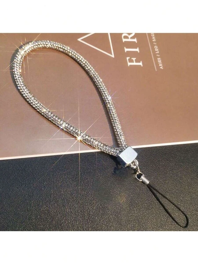 Alt view image 3 of 7 - Bks Rhinestone Phone Lanyard Luxury Bling Wrist Strap Colorful Fashion Charm Bag Decoration Two Sizes