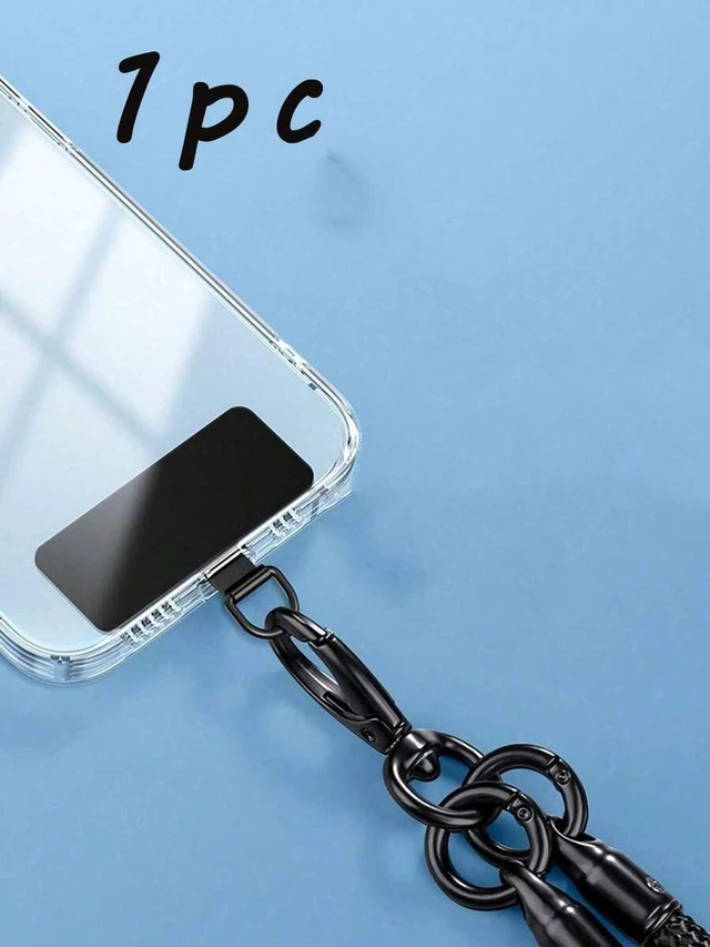 Main image of Bks Universal Mobile Phone Lanyard Strap Metal Patch Ultra-Thin Case Accessory for Skiing Running Climbing Gift