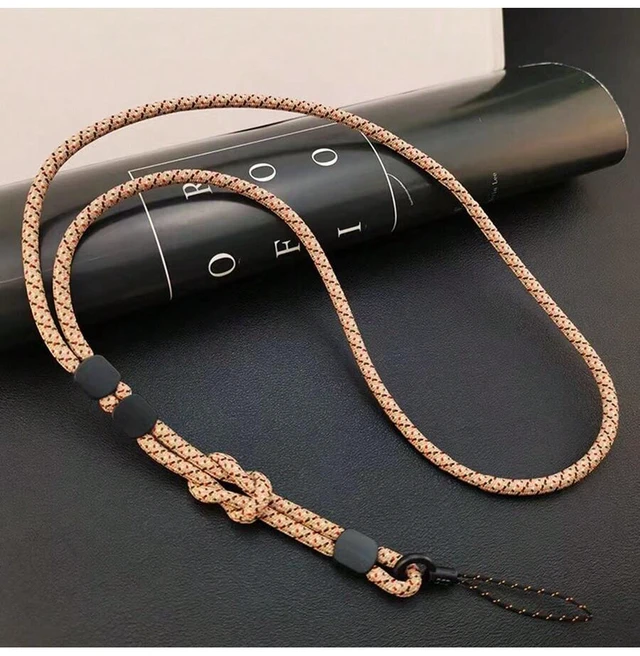 Main image of Bks Adjustable Nylon Mobile Phone Lanyard Wrist Strap Cross-Body Keychain Compatible With Airpods Camera Pendants Multiple Color Options