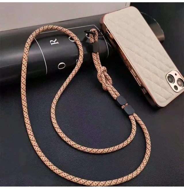 Alt view image 7 of 7 - Bks Adjustable Nylon Mobile Phone Lanyard Wrist Strap Cross-Body Keychain Compatible With Airpods Camera Pendants Multiple Color Options