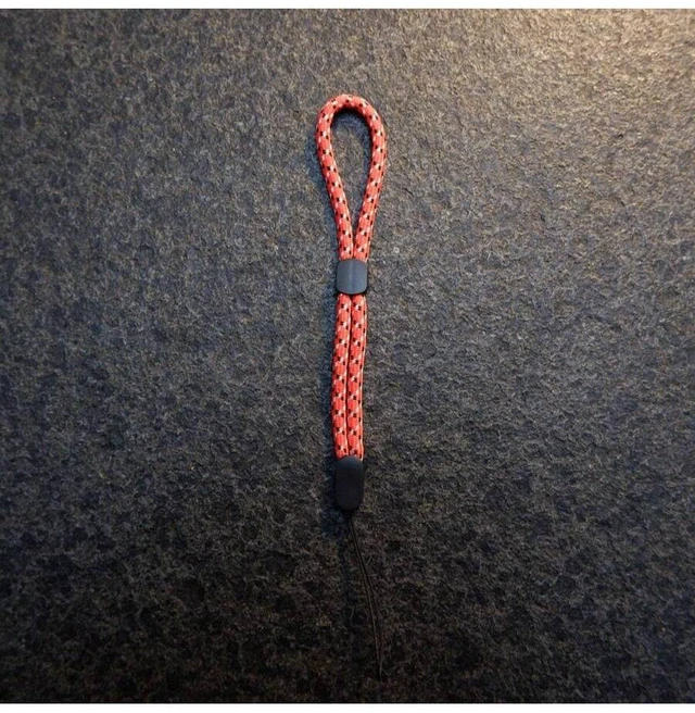 Main image of Bks Minimalist Solid Nylon Phone Lanyard Adjustable Wrist Strap Anti-Drop Anti-Theft Gift For Mother Family Friends Birthday Holiday