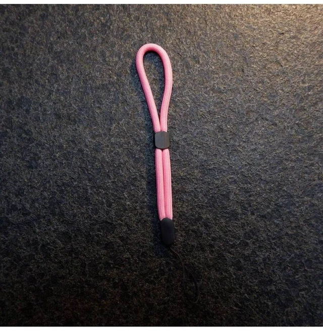 Alt view image 5 of 7 - Bks Minimalist Solid Nylon Phone Lanyard Adjustable Wrist Strap Anti-Drop Anti-Theft Gift For Mother Family Friends Birthday Holiday