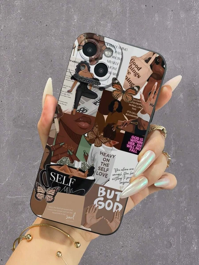 Main image of Bks Phone Charm Lanyard Case Liquid Silicone Shockproof Full Body Protection Compatible With iPhone Samsung Galaxy