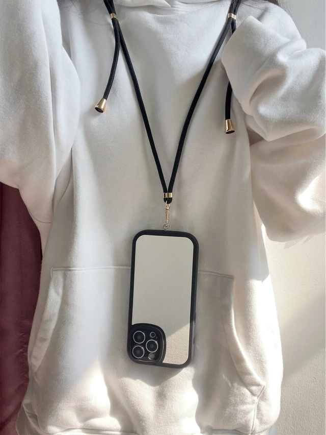 Alt view image 7 of 7 - Bks Adjustable Two Tone Polyamide Phone Lanyard Charm Gift for Mother Family Birthday Holiday