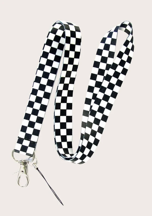 Main image of Bks Phone Lanyard Chain Gift for Mother Family Birthday Holiday Black White One Size Gifts