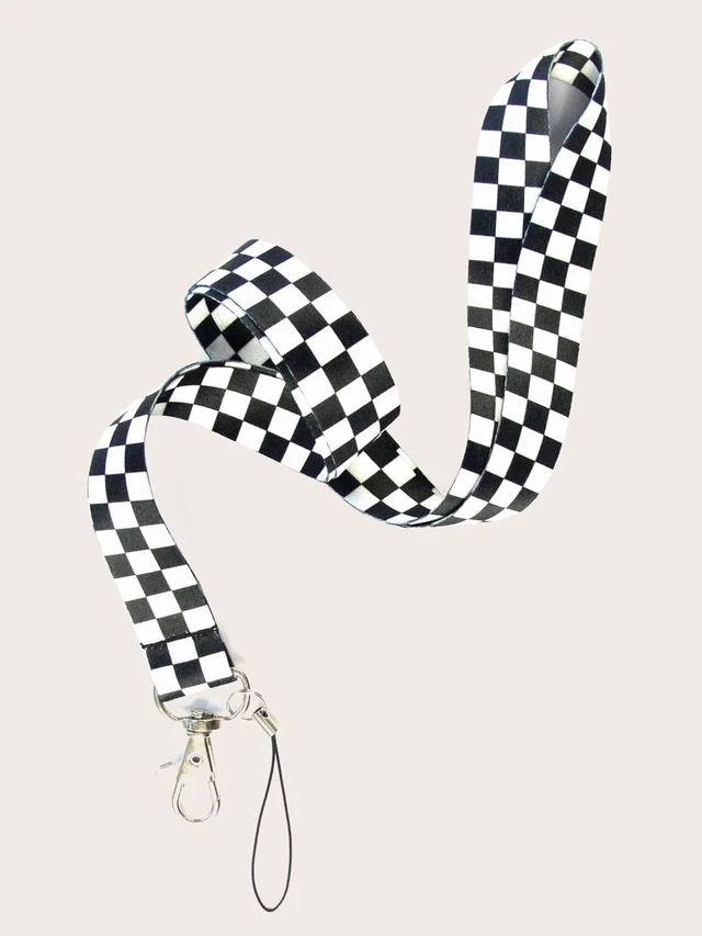 Alt view image 2 of 6 - Bks Phone Lanyard Chain Gift for Mother Family Birthday Holiday Black White One Size Gifts