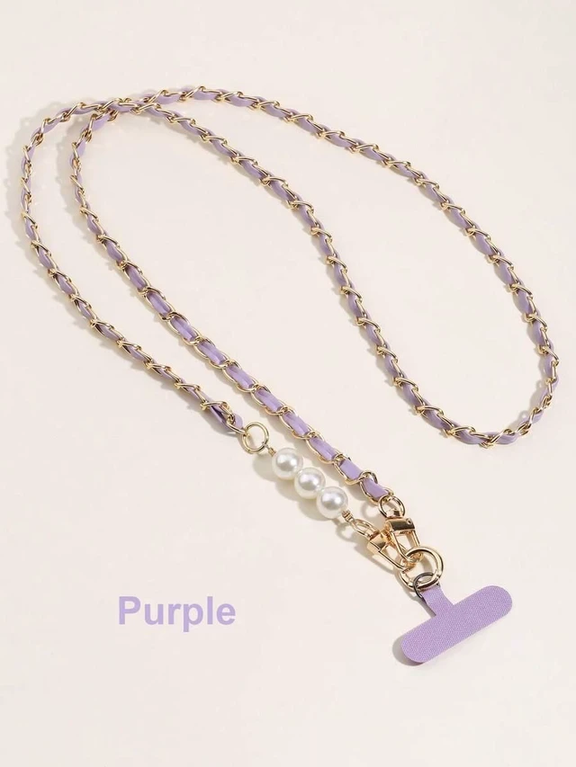 Main image of Bks Crossbody Phone Lanyard Chain Strap Universal Case Holder for Smartphones pc