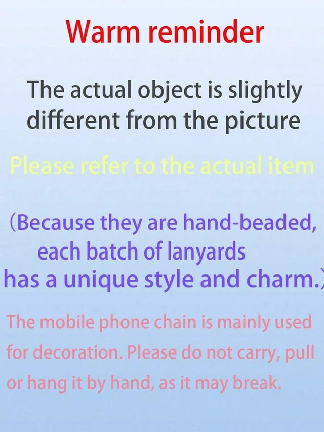 Alt view image 5 of 7 - Bks Cute Beaded Phone Charm Aesthetic Lanyard Butterfly Heart Pendant for Phone Bag Keys Camera Gift