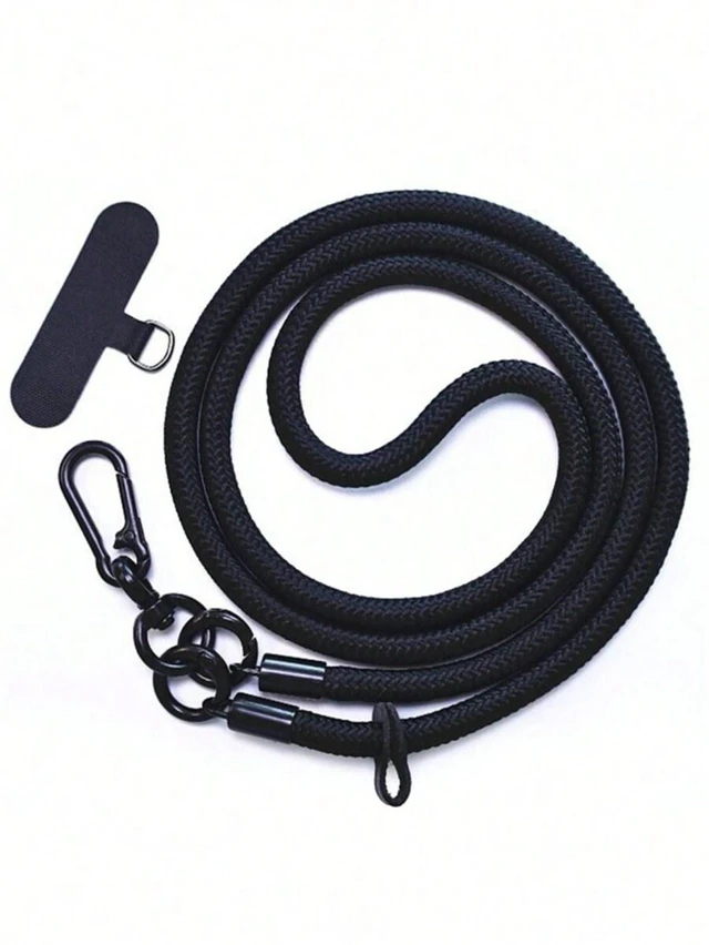 Main image of Bks Nylon Shoulder Crossbody Bag With Phone Lanyard Strap Durable Stylish Outdoor Neck Sling Camera Gift For Mother Family Friends