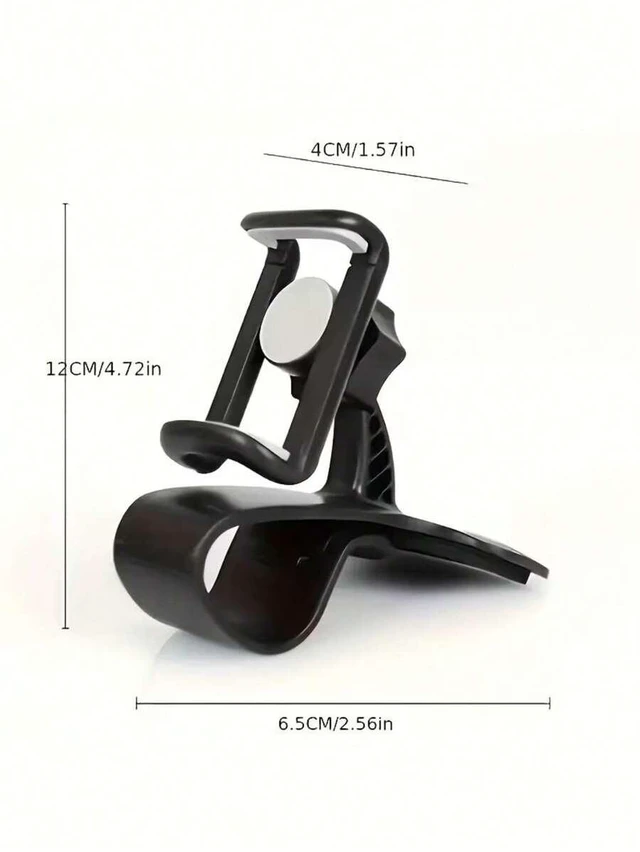 Main image of Bks Car Phone Holder Multi-Function Rotatable Mount for GPS Dashboard ABS Material Fixing Device