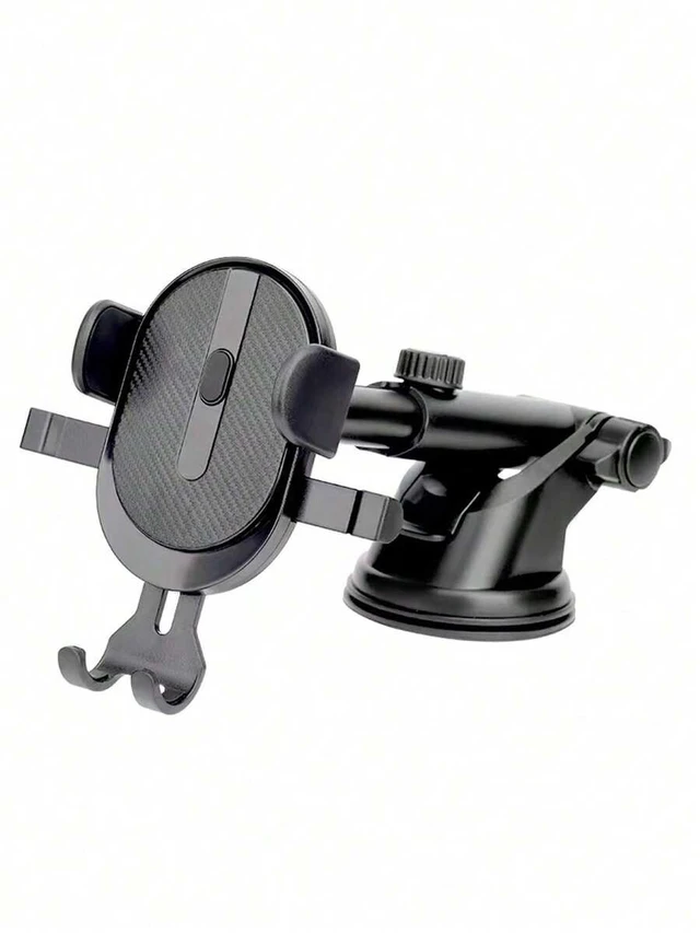 Alt view image 6 of 7 - Bks Suction Cup Car Phone Holder Universal Dashboard Console Multi-Function Telescopic Navigation Mount
